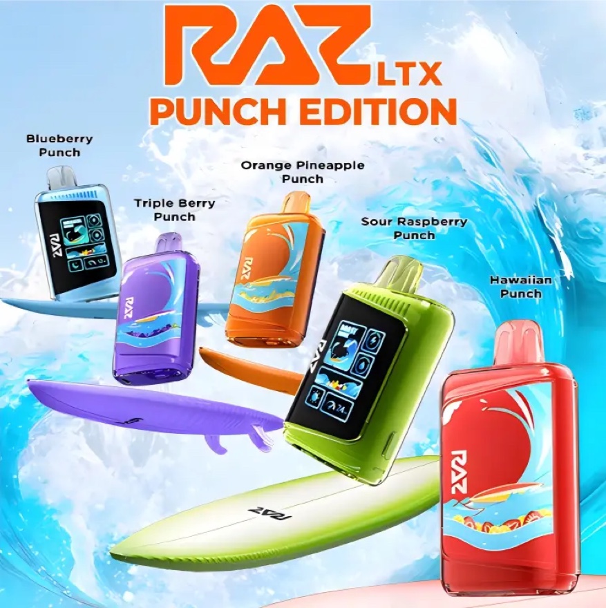 RAZ LTX 25K DC25000 disposable vape